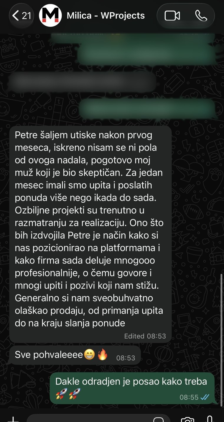 Recenzija WProjects